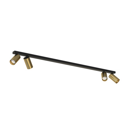 Lampa Sufitowa Oprawa Natynkowa Reflektor Punktowa 4x GU10 Złota Nowoczesna MONO 7784 Nowodvorski