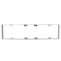 Ramka do montażu panelu LED 120x30 Bez widocznych śrub Biała V-TAC