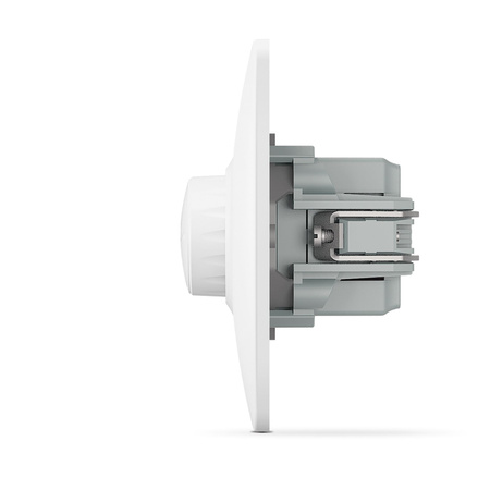 Ściemniacz z Ramką 600W 10A Natynkowy Biały BINERA VIDEX