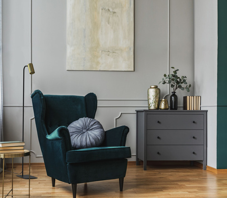 Lampa Podłogowa Stojąca GU10 Złota Glamour 7711 MONO Nowodvorski