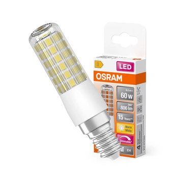 Żarówka LED T20 Tubularna E14 6.5W = 60W 806lm 2700K Ciepła 320° Ściemnialna SPECIAL Osram