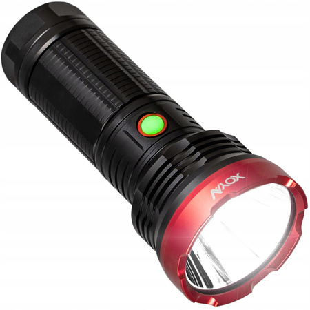 Latarka Taktyczna LED Pro Szperacz Akumulatorowa USB-C 20W 2000lm IPX5 VAYOX