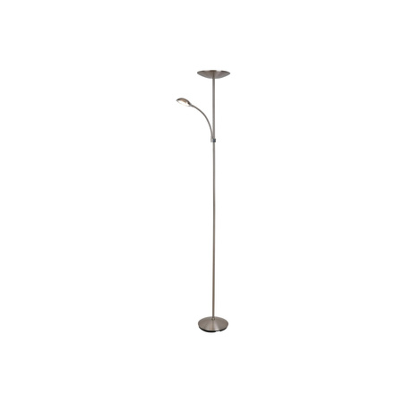 Lampa Stojąca Oprawa Podłogowa LED 18W 1400lm 3000K Chrom Nowoczesny Vlasta 7006 Rabalux