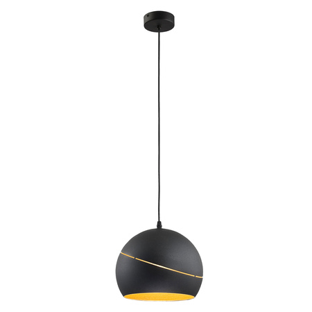 Lampa Sufitowa Wisząca YODA BLACK ORBIT Zwis Czarno-Złota Klasyczna E27 2085 TK Lighting