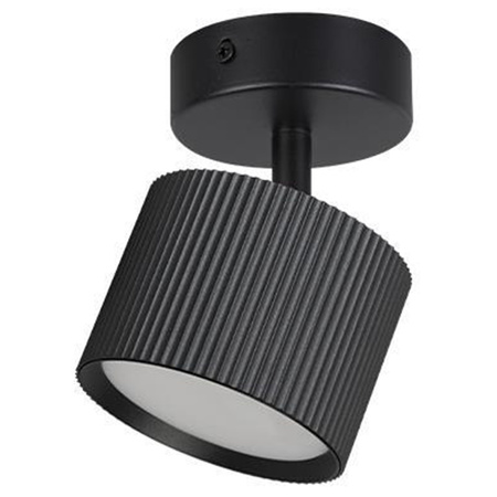 Lampa Ścienna Reflektor Kinkiet Spot GX53 Ruchomy Czarny Orbin Masterled