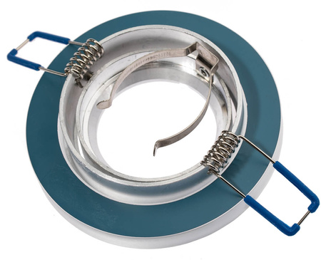 Oprawa Halogenowa Podtynkowa Lampa Sufitowa Szklana Okrągła Ruchoma GU10 ARIAN LUMILED