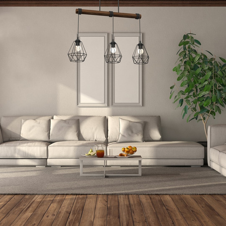 Lampa Wisząca Sufitowa ACERO 3xE27 Milagro