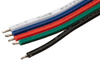 Złączka do taśmy LED 5PIN RGB+W 1-stronna z przewodem 12mm