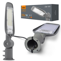 Lampa Uliczna LED 30W 2700lm 5000K Neutralna 130° 0.14A Szara VIDEX