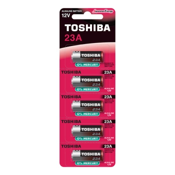 Baterie Alkaliczne Specjalistyczne TOSHIBA 23A 12V MN21 V23GA Blister 5szt