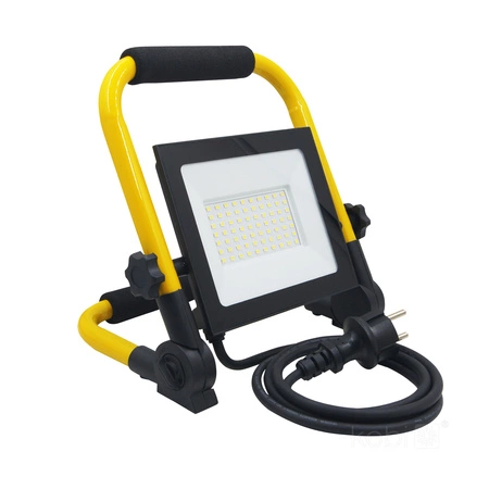 Naświetlacz LED Zewnętrzny Ogrodowy 50W 4250lm 4000K Neutralny 110° IP54 IK06 Czarny Żółty Tigra Kobi