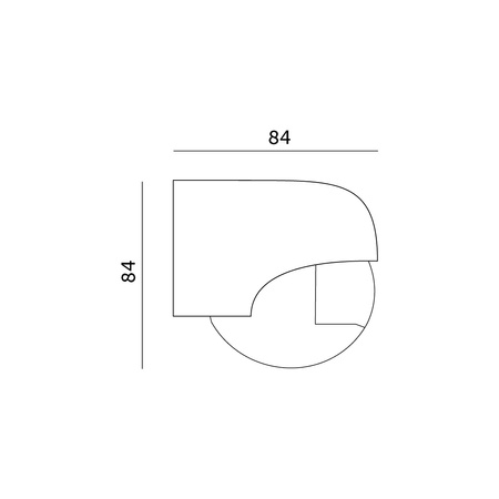 Czujnik Ruchu I Zmierzchu PIR LX40 180ST CZARNY KOBI