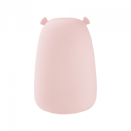 Lampka Nocna Dziecięca LED 0.4W 3000K Ciepła + Wielokolorowa RGB USB Akumulatorowa 1200mAh Różowa + Pilot DUŻY MIŚ MARY'S