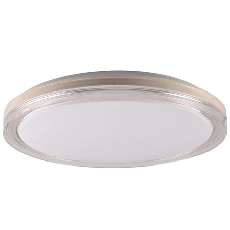 Plafon LED Oprawa Sufitowa 72W 8000lm CCT 120° Biała IP44 Pilot Ściemnialna Cassandra Sanico Goldlux