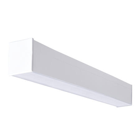 Oprawa Liniowa Lampa Sufitowa LED 10W 50cm 1200lm 4000K Neutralna 90° Natynkowa Biała Kanlux
