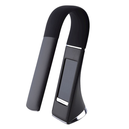 Lampka biurkowa LED GALA 6W Czarna z wyświetlaczem IP20 Tworzywo sztuczne Milagro