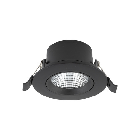 Oprawa Podtynkowa Sufitowa LED 10W 700lm 4000K Neutralna Czarna EGINA 10554 Nowodvorski