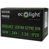 Zasilacz Na Szynę Led DIN Premium Line 60W 24V Ecolight