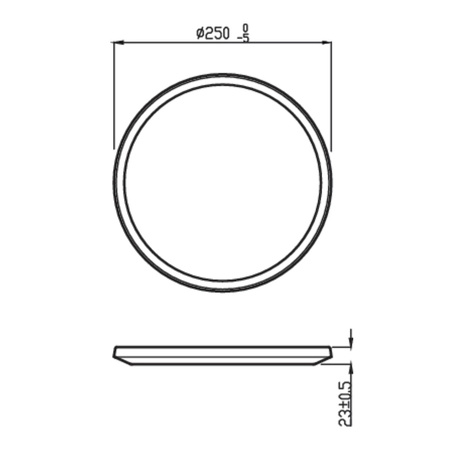 Lampa Ogrodowa Plafon LED 15W 1300lm 2700K IP54 SceneSwitch Biała SuperSlim Philips