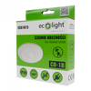 Czujnik Ruchu i Zmierzchu Czujnik Obecności PIR Natynkowy Sufitowy Biały 3m 360° CO Ecolight