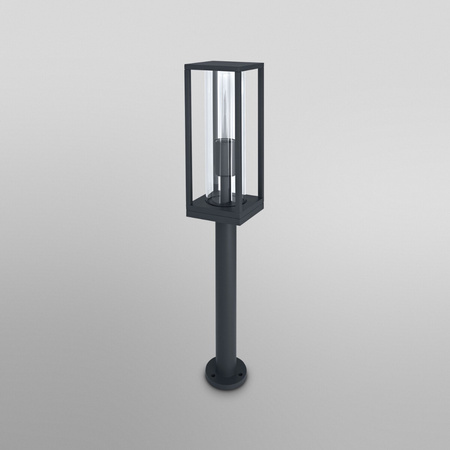 Lampa Ogrodowa Zewnętrzna Stojąca Słupek E27 60cm IP44 Szary Endura Ledvance