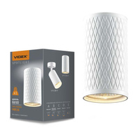 Oprawa Natynkowa HALOGENOWA SPOT Lampa Sufitowa 1x GU10 Biała TALEN Videx