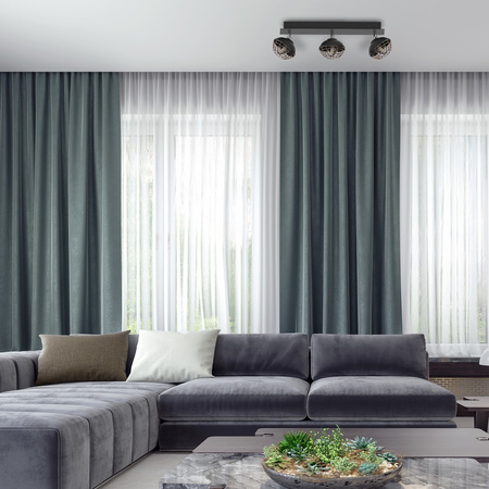 Lampa Sufitowa LOGAN 3xE14 Listwa Milagro