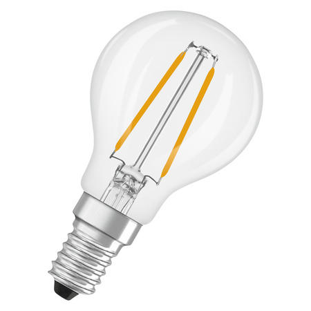 Żarówka LED P45 E14 1W = 15W 136lm 2700K Ciepła 300° Filament STAR CLASSIC Osram
