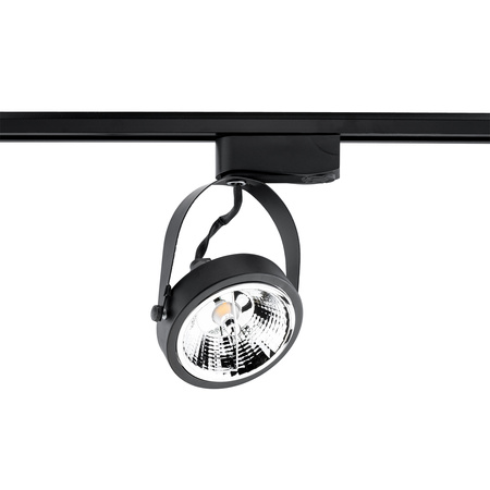 Zestaw Szyna Oświetleniowa Szynoprzewód 1m + 2x Reflektor Szynowy GU10 AR111 VICTUS Czarny