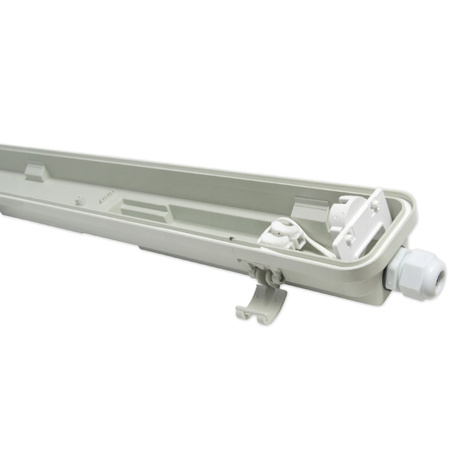 Oprawa hermetyczna do LED 1x 36W 120cm przezroczysta IP65