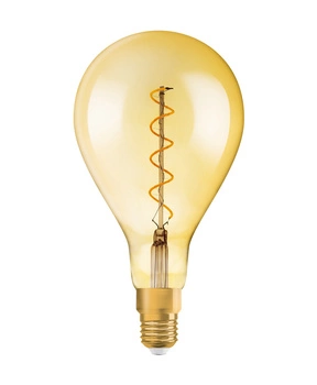 Żarówka LED E27 A60 4W = 28W 300lm 2000K Ciepła 300° Filament OSRAM Vintage 1906 Ściemnialna