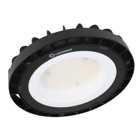 Lampa LED Oprawa Przemysłowa 133W 16000lm 4000K Neutralna Czarny IP65 IK06 High Bay Compact Ledvance
