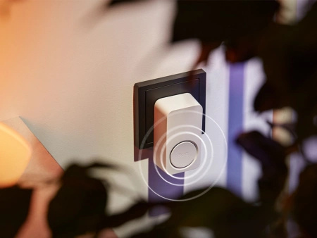 Inteligentny Dzwonek do Drzwi Odbiornik Biały SMART Zigbee Chime Secure Philips HUE