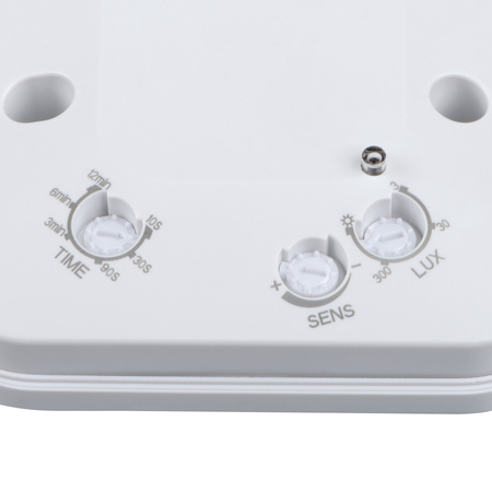 Czujnik Ruchu Mikrofalowy 800VA 8m 360° Natynkowy Biały SQMOTION KANLUX