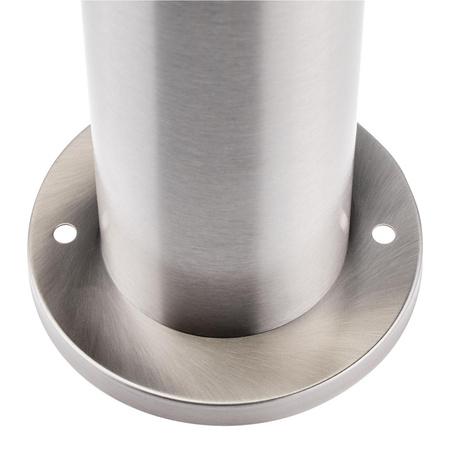 Lampa Ogrodowa Zewnętrzna E27 INOX SŁUPEK 65cm z Czujnikiem Ruchu Lilium LUMILED