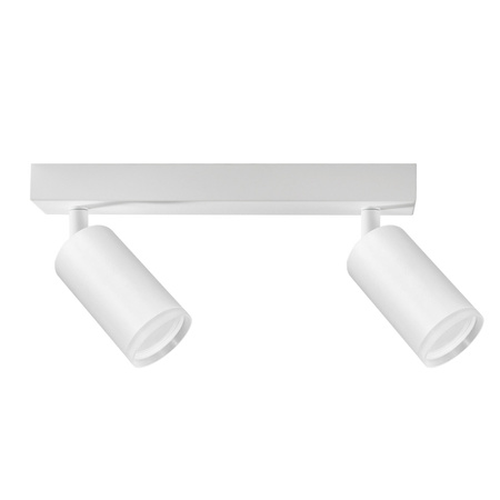 Oprawa Ścienno-Sufitowa Reflektor Punktowy 2x GU10 Biała LONDON Sanico Goldlux