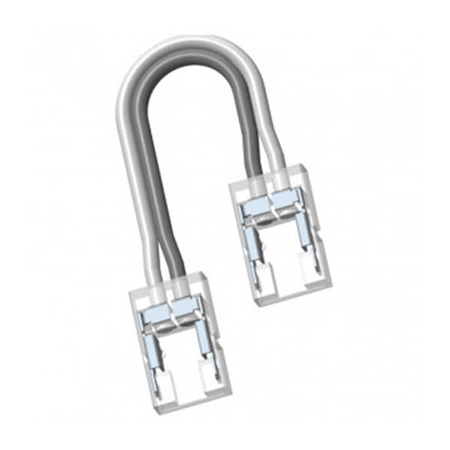 Złączka do Taśmy LED COB 8 mm 2-stronna z przewodem