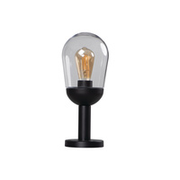 Lampa Ogrodowa Zewnętrzna Słupek LIEGO E27 IP44 37cm Czarny KANLUX