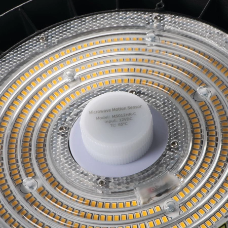 Oprawa Przemysłowa High-Bay LED Ściemnialna 150W 25500lm 4000K Neutralna 90° IP65 IK08 Okrągła Szara HB KANLUX