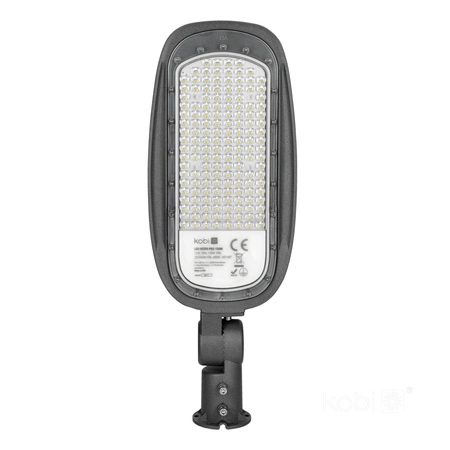 Lampa Uliczna LED Przemysłowa Oprawa Drogowa 150W 20250lm 4000K Neutralna IP66 IK08 Szara Vespa Kobi
