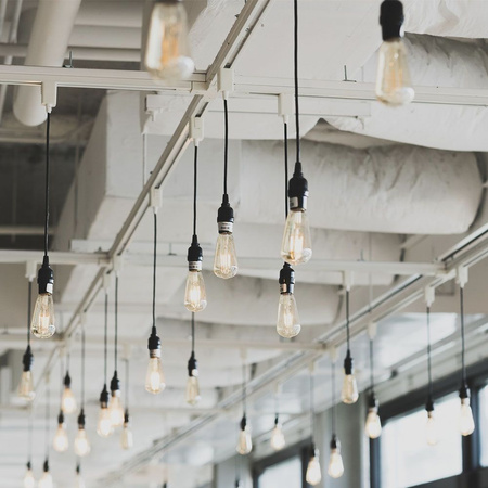 Żarówka LED E27 ST64 Edison 6W = 50W 630lm 4000K Neutralna 360° FILAMENT Ściemnialna Videx