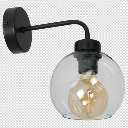 Lampa Ścienna Kinkiet SOFIA CLEAR 1xE27 Milagro