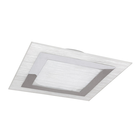 Plafon LED Lampa Sufitowa Oprawa Ścienna Natynkowa 2x E27 Chrom Nowoczesny Stripe Rabalux