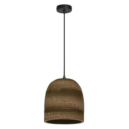 Lampa Sufitowa Wisząca Dekoracyjna E27 Zwis Brązowy Karton Decor Ledvance
