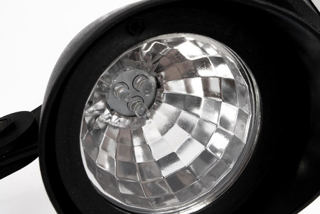 3x Lampa Ogrodowa LED Solarna Wbijana Czarna Kierunkowa OGA Reflektor IP44 6500K LUMILED