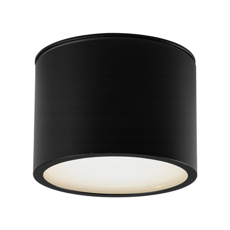 Oprawa Natynkowa LED GRANDI Halogenowa Sufitowa GX53 IP54 Tuba Okrągła Czarna