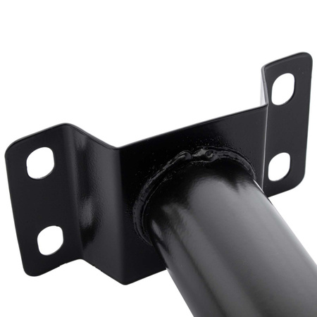 UCHWYT do Lampy ulicznej SOLARNEJ 40CM RURA ?75 mm Czarny