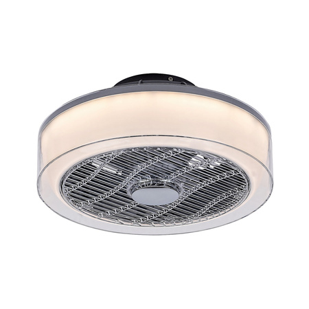 Plafon LED Lampa Sufitowa Oprawa Ścienna Natynkowa 30W 1500lm 3000-6000K CCT Ściemnialna Pilot Szary Nowoczesny Dalfon Rabalux