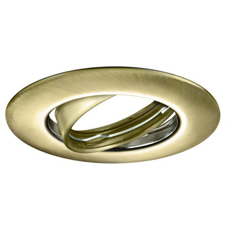 Oprawa sufitowa RUCHOMA OPIN GOLDLUX (Polux) OKRĄGŁA METAL PATYNA