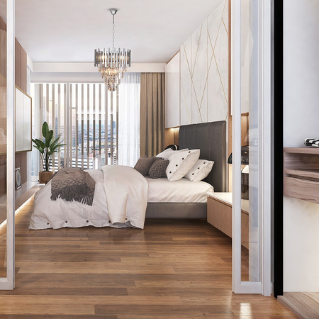 Lampa Sufitowa Żyrandol ASPEN II Chrom 9xE14 Milagro